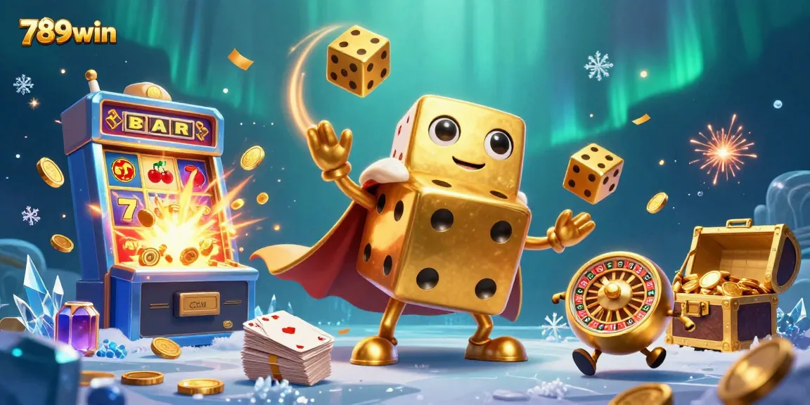 Play thrilling games on 789win with vibrant characters and a dynamic casino atmosphere.