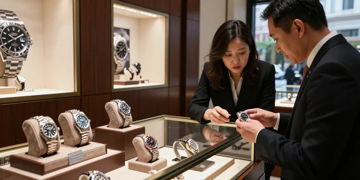 Discover stunning clone watches in a luxury jewelry store, showcasing elegant designs and premium materials.